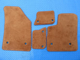 Bentley Continental GT GTC floor mats OEM NEW Brown #2511